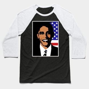 PRESIDENT BARACK OBAMA Baseball T-Shirt